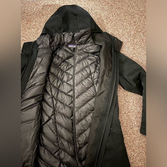 Patagonia Tres Parka Black Size Small - Picture 5 of 9